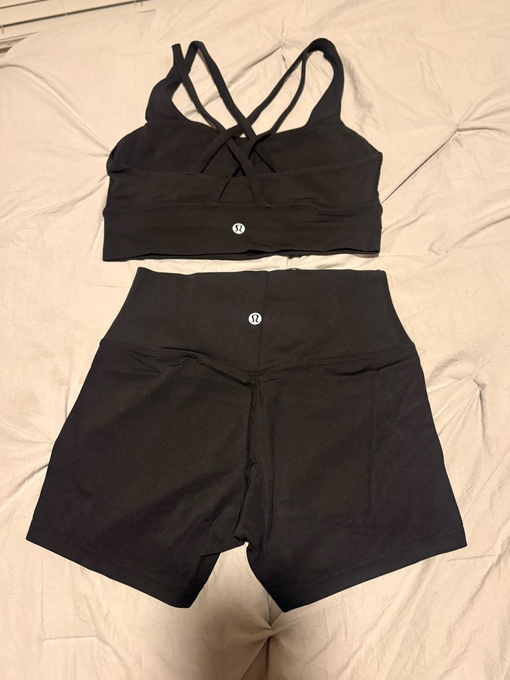 Black Lululemon set size 2